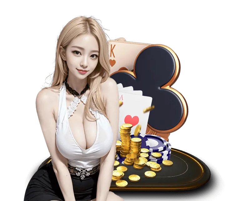 Bàn Baccarat tại sòng bạc trực tuyến NK888 với dealer xinh đẹp